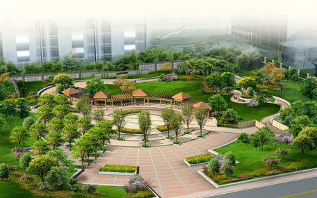 建筑景觀實景圖2